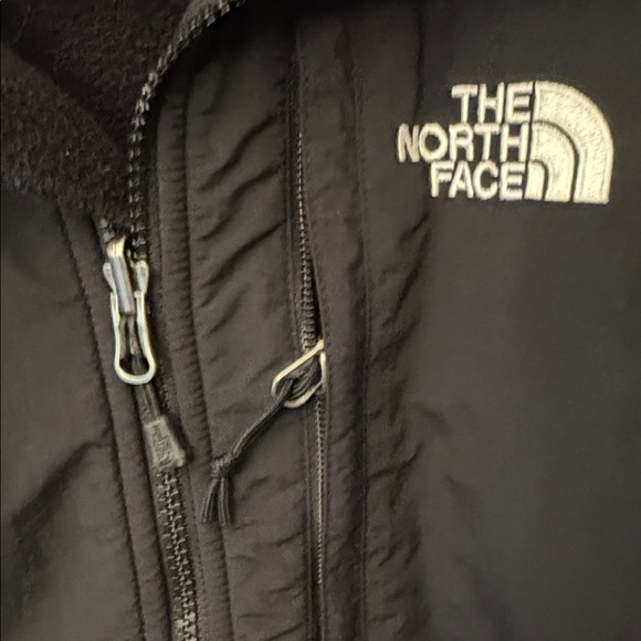 The North Face Women's Denali Black Fleece Jacket Fall - Picture 4 of 5